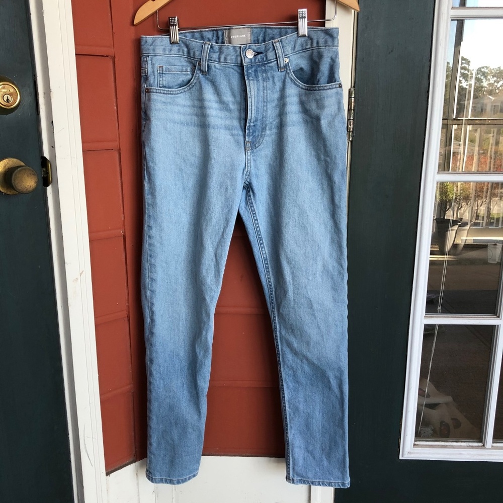 Everlane High Waisted Boyfriend Straight Jean 27